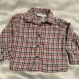 B. T. Kids Boys Toddler 24 Mos Long Sleeve Button Down